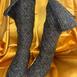 UGG Charcoal Knit Boots